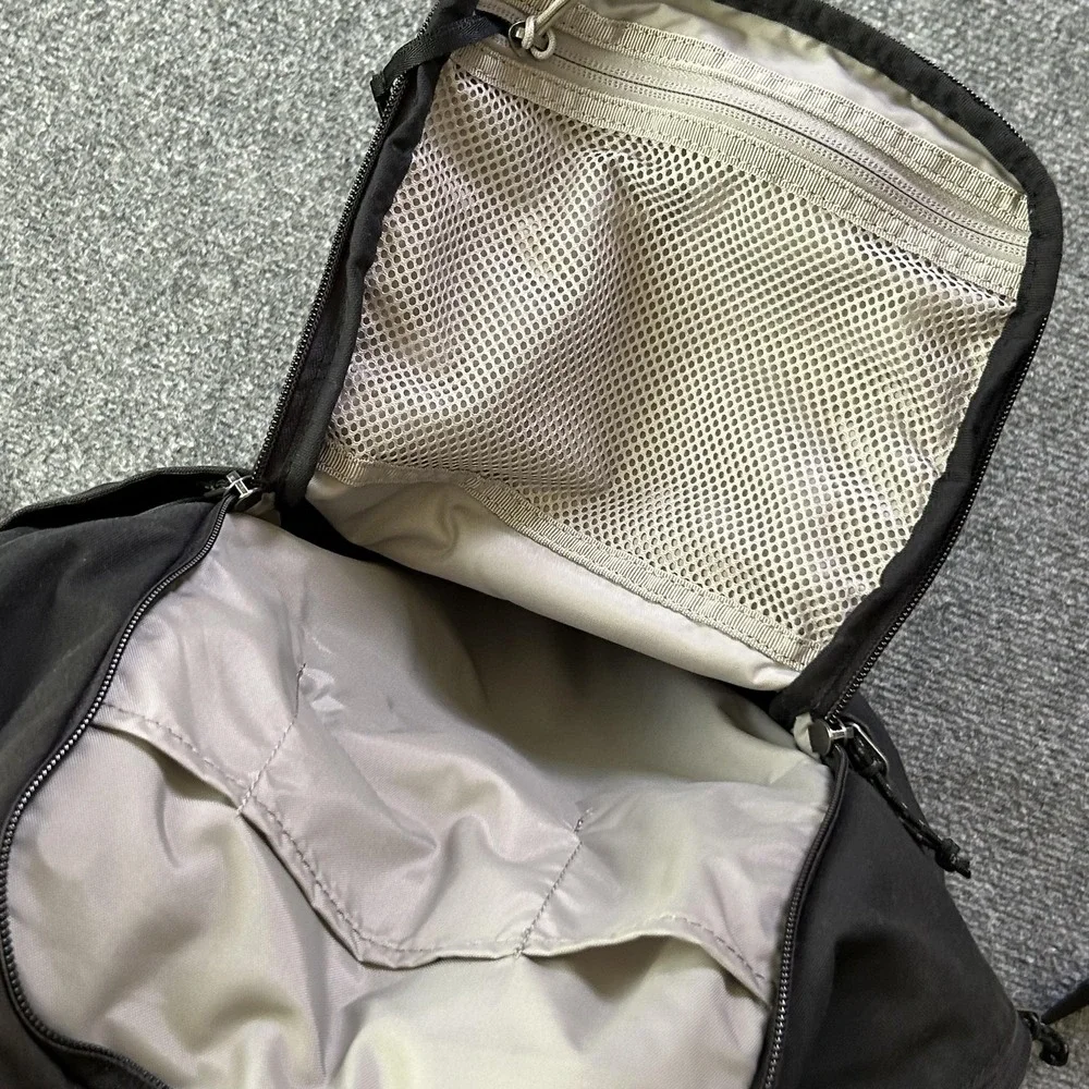 Fjallraven Backpack Black G-1000 Laptop Compartment Travel Daypack Mens
